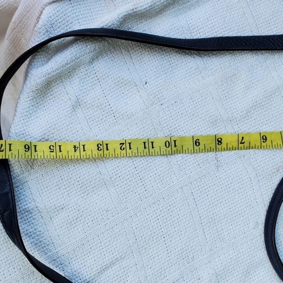 Michael Michael Kors blue leather satchel crossbody‎ - Picture 8 of 16